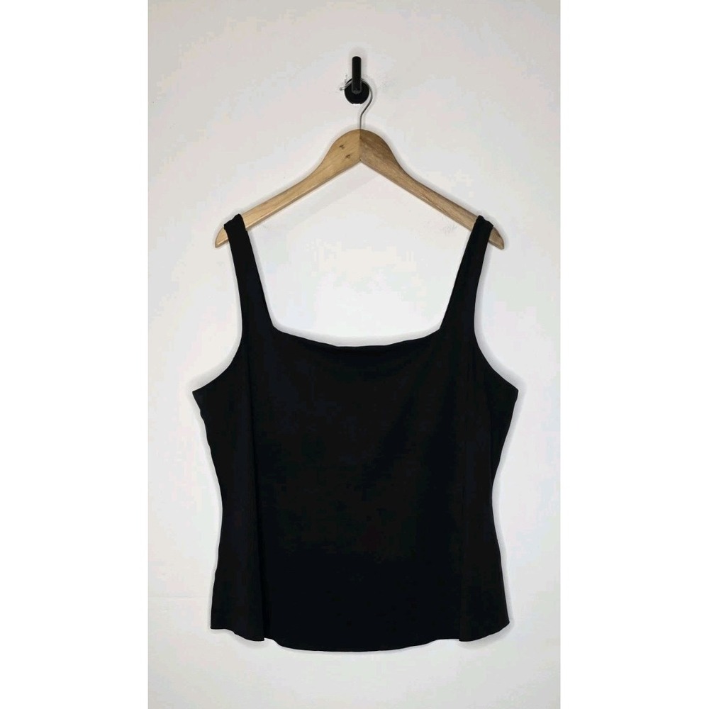 Nike Yoga Tank Women's Size 2XL Built in Bra Black